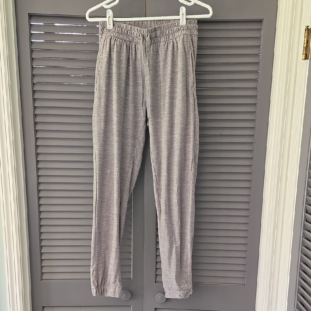 Purple Gray Jogger Pants